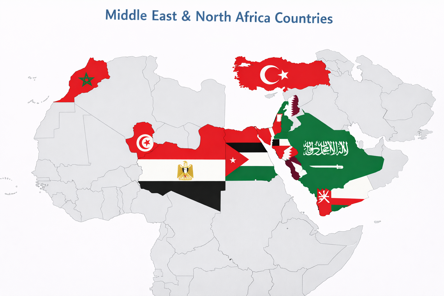 Middle East & North Africa (12 areas) - Image 2