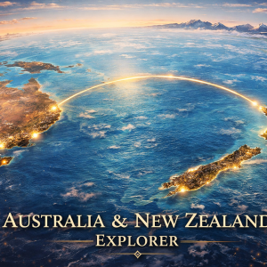 Australia New Zealand Explorer 2 Countries eSIM Travel Data Plans