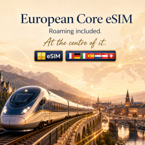 European Core eSIM 35 Countries – Travel Data Plan