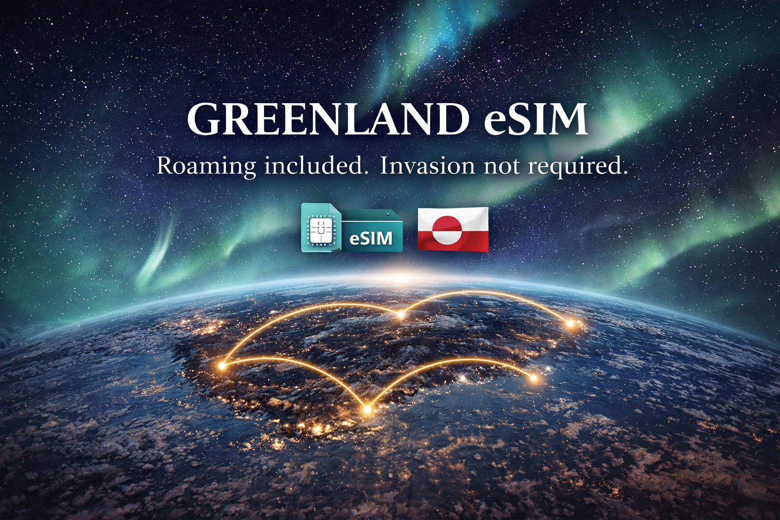 Greenland eSIM – Travel Data Plans