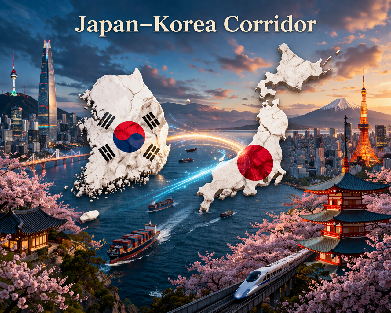 Japan Korea Corridor eSIM – Travel Data Plans