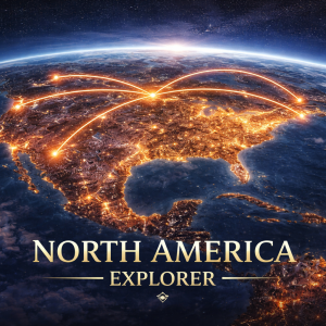 North America Explorer 3 Countries eSIM Travel Data Plans