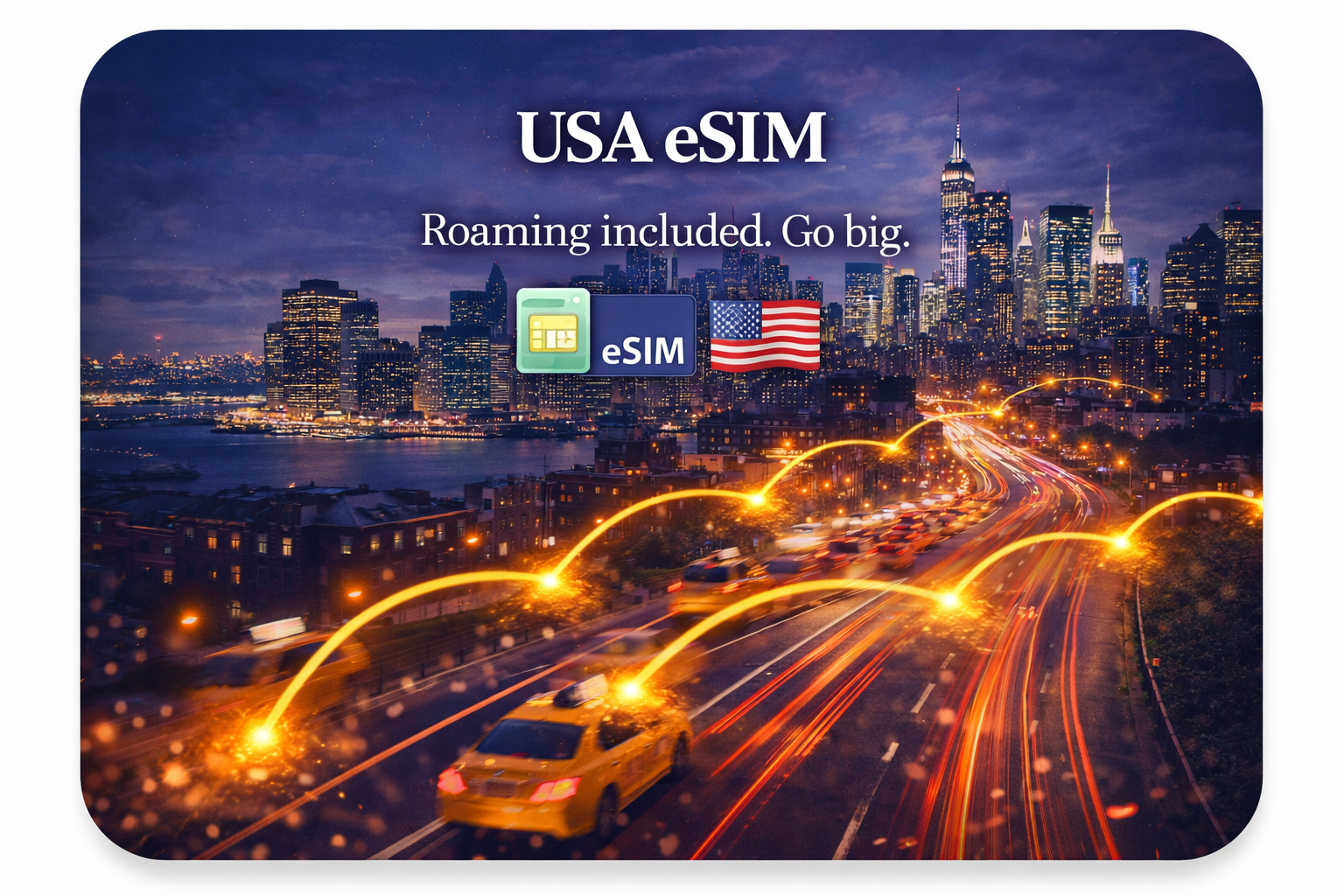 United States eSIM – Travel Data Plans
